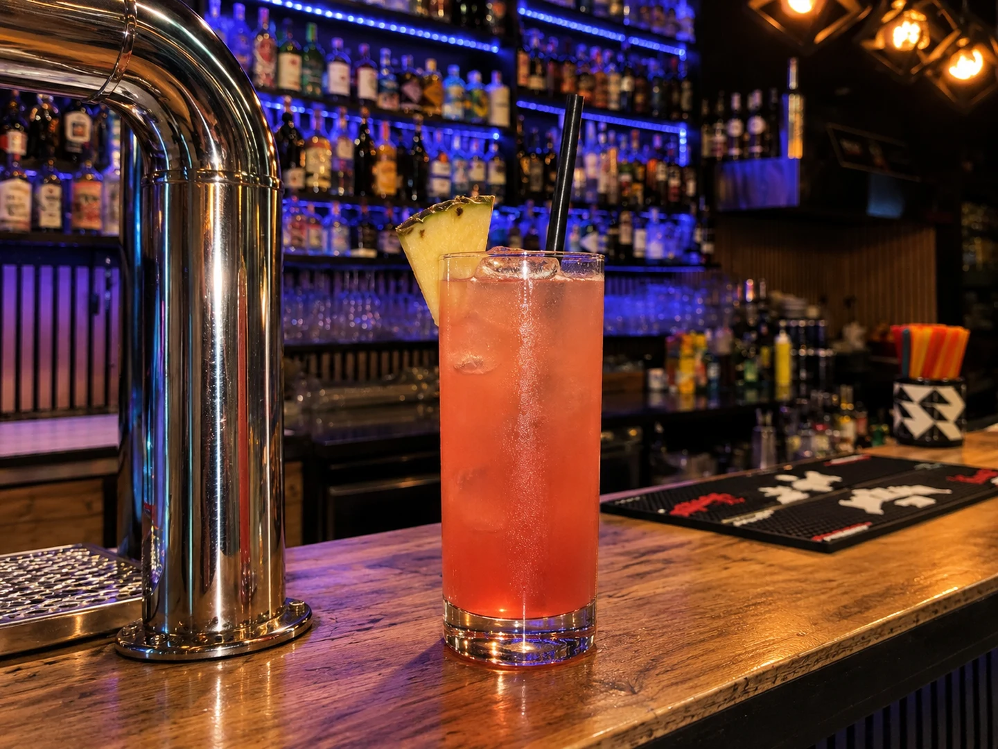 Bay Breeze, served at Jimmy Cocktail Lab on Via Petroni, Bologna
