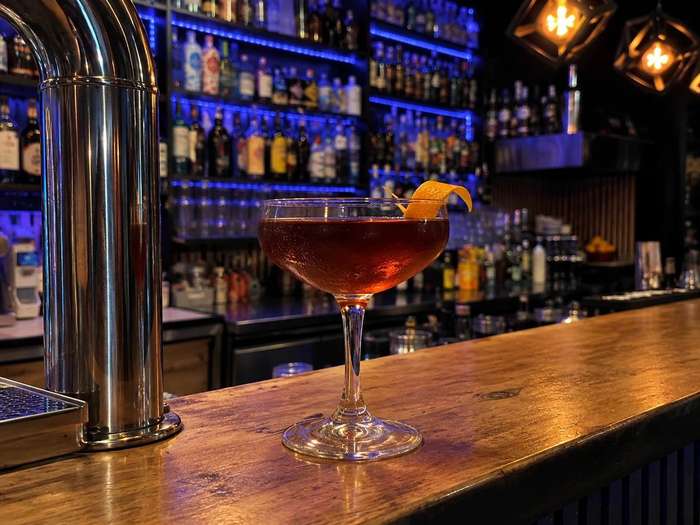 Corpse Reviver No. 1, served at Jimmy Cocktail Lab on Via Petroni, Bologna