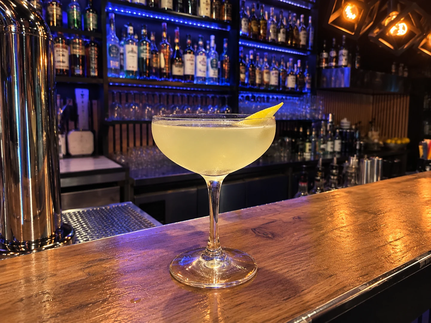 Corpse Reviver No. 2, served at Jimmy Cocktail Lab on Via Petroni, Bologna