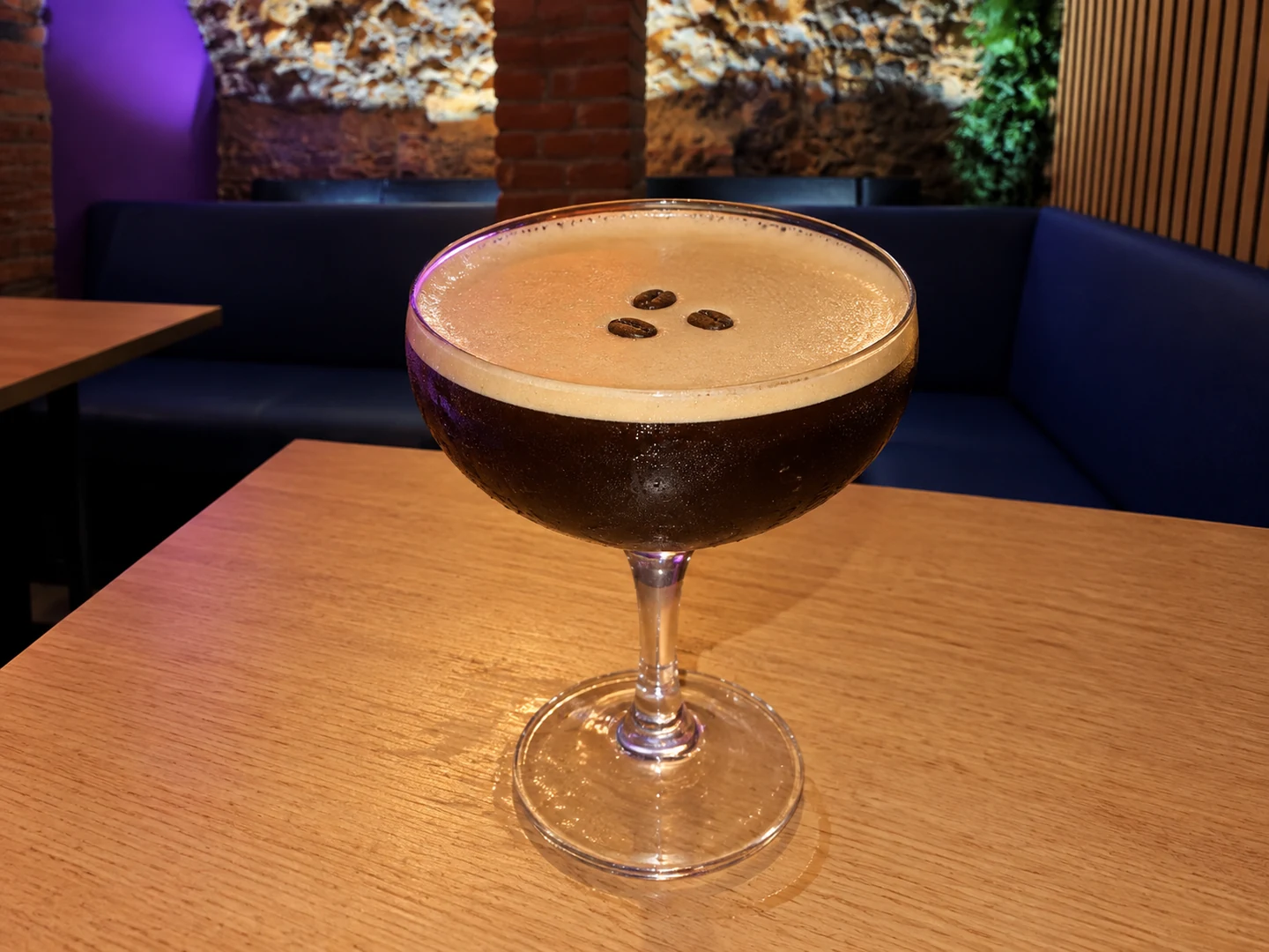 Espresso Martini, served at Jimmy Cocktail Lab on Via Petroni, Bologna