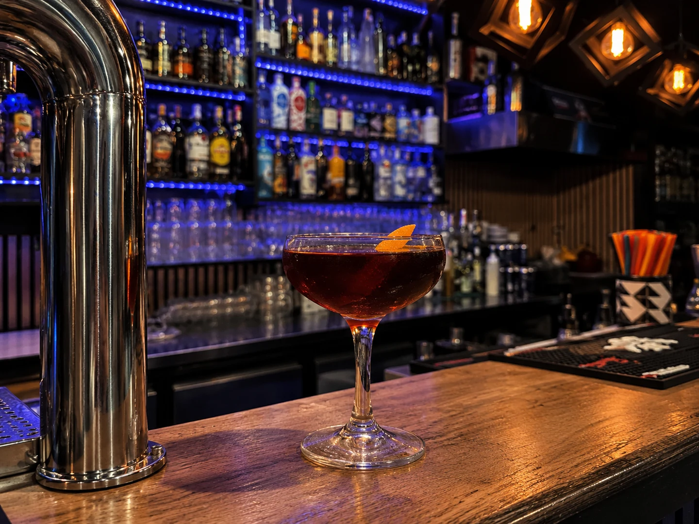 Fanciulli, served at Jimmy Cocktail Lab on Via Petroni, Bologna