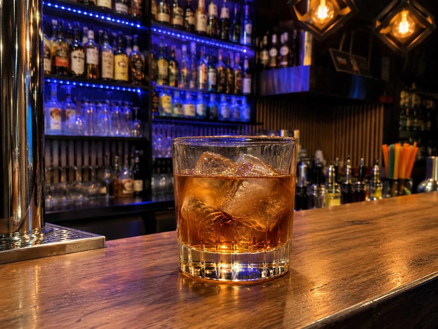 French Connection, served at Jimmy Cocktail Lab on Via Petroni, Bologna