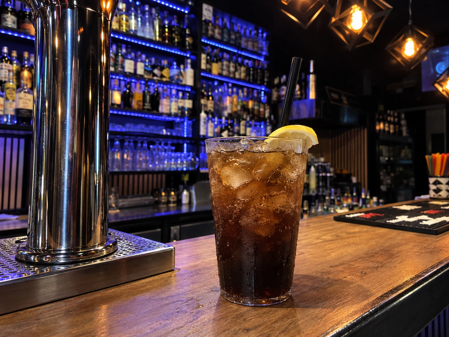 Long Island Iced Tea, served at Jimmy Cocktail Lab on Via Petroni, Bologna