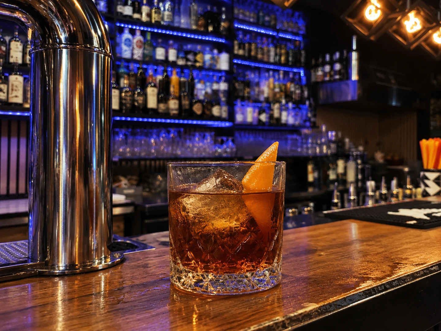 Monte Carlo, served at Jimmy Cocktail Lab on Via Petroni, Bologna