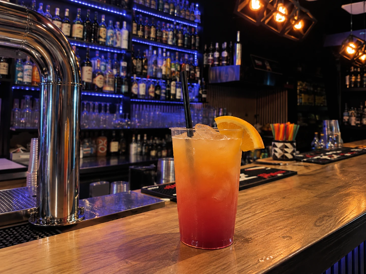 Sex on the Beach, served at Jimmy Cocktail Lab on Via Petroni, Bologna
