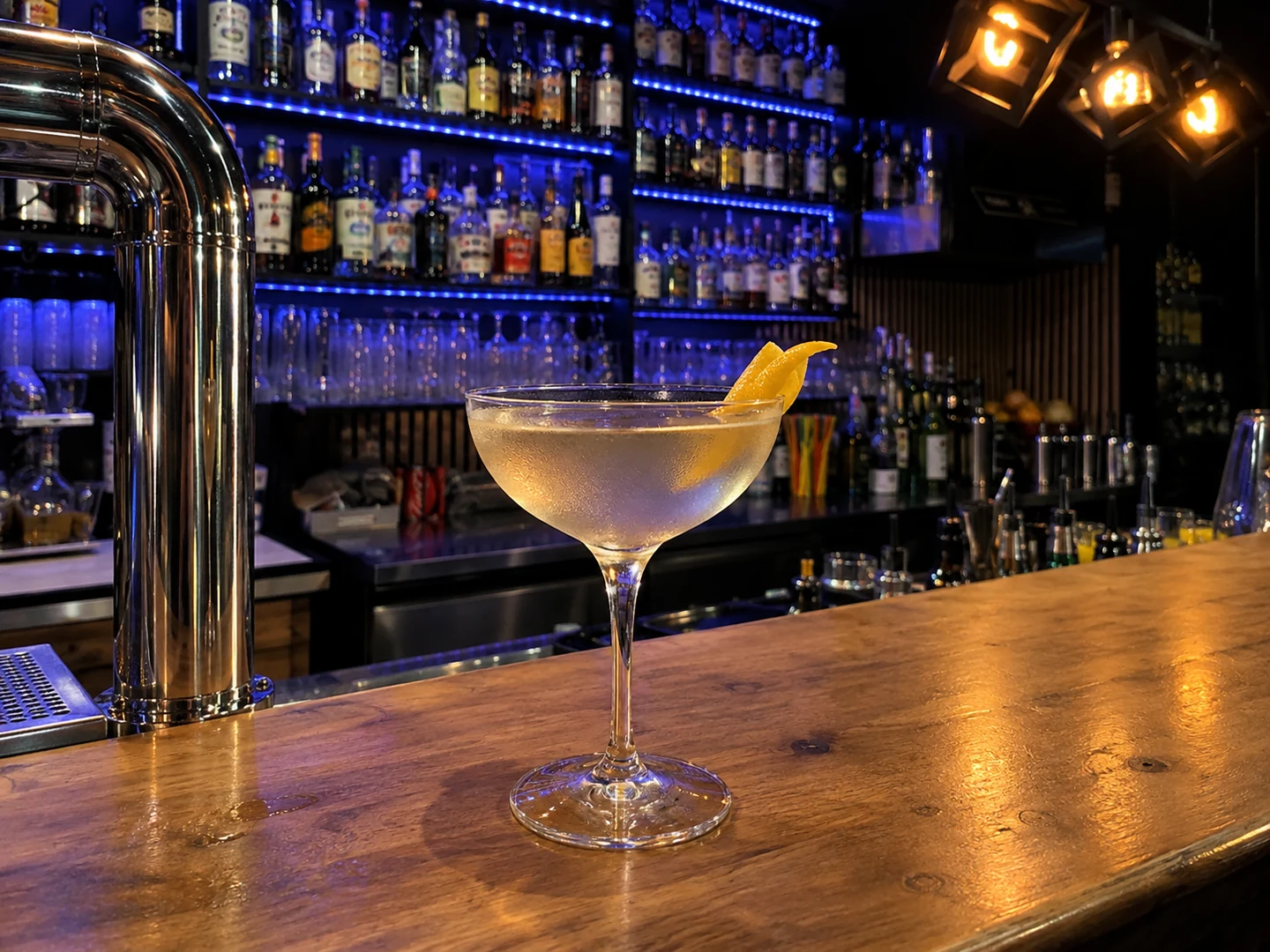 Tuxedo, served at Jimmy Cocktail Lab on Via Petroni, Bologna