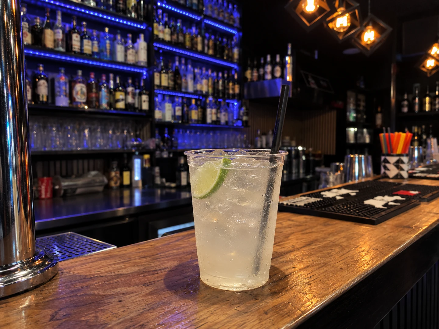Vodka Lemon, served at Jimmy Cocktail Lab on Via Petroni, Bologna