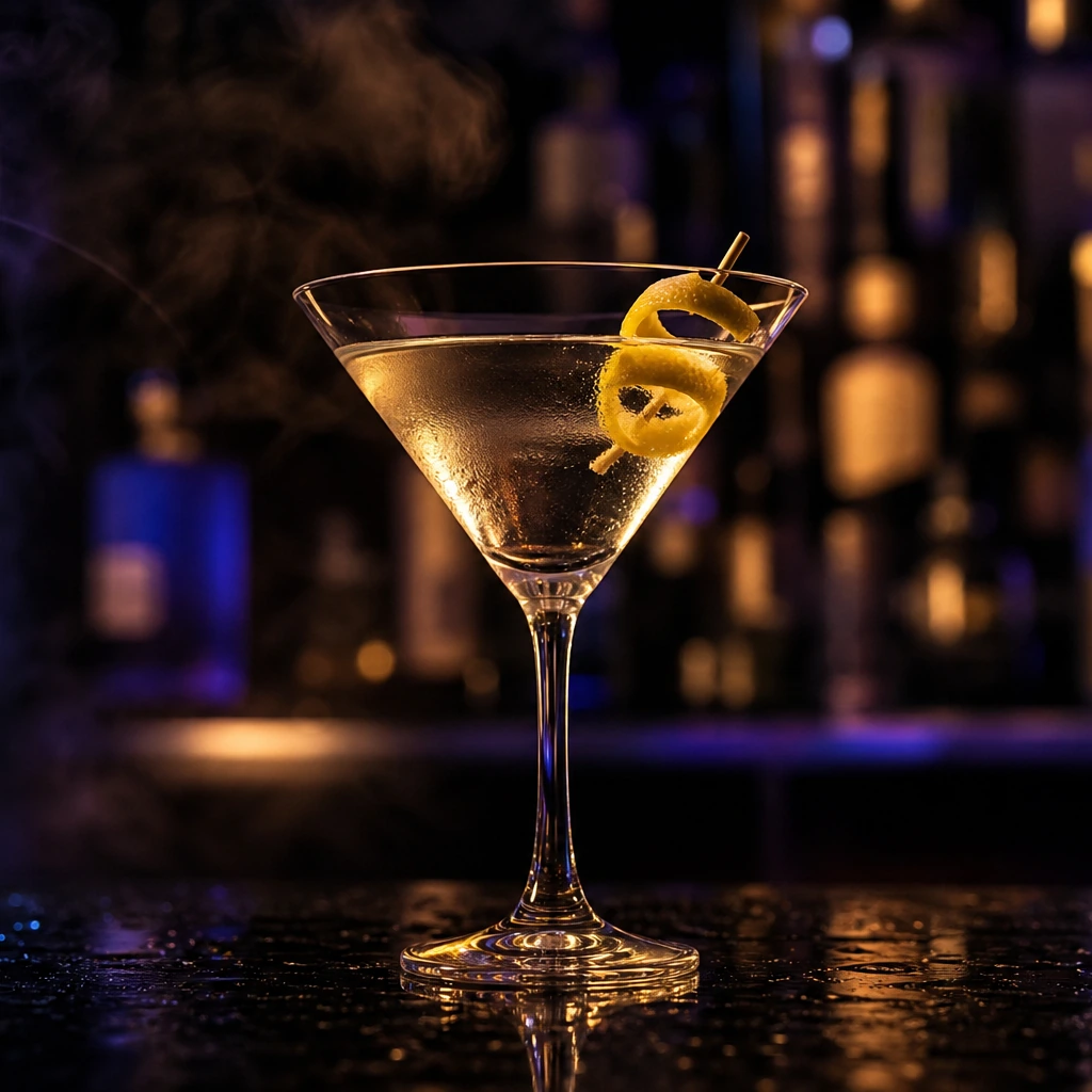 Golden Dry Martini